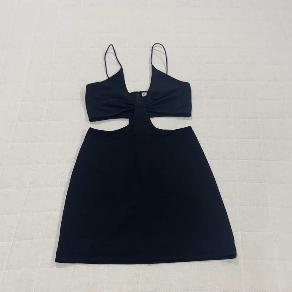 Alice + Olivia Havana Cutout Mini Dress